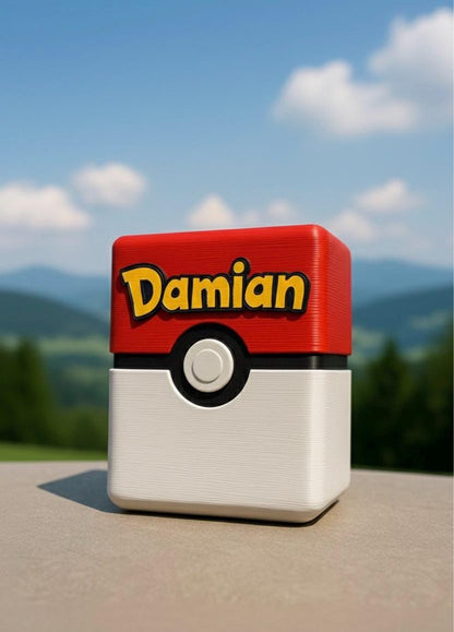 Custom Poké Card Holder Box