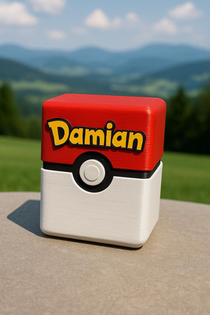 Custom Poké Card Holder Box